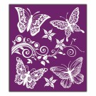 Butterflies - Silkscreen Stencil thumbnail
