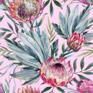 Tropical on Pink - Rice Decoupage Paper thumbnail