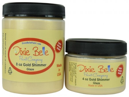 Glaze 4oz - Gold Shimmer (lasur vannbasert)