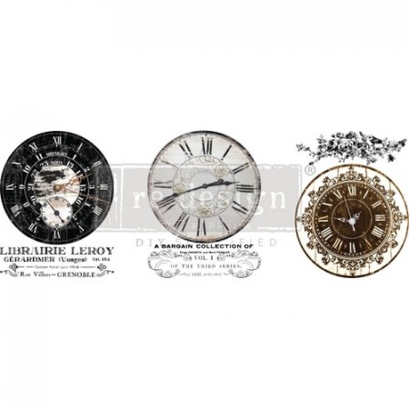 Decor Transfers – Vintage Clocks