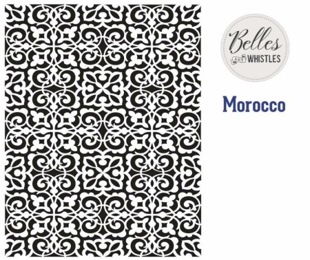 Morocco - Stencil