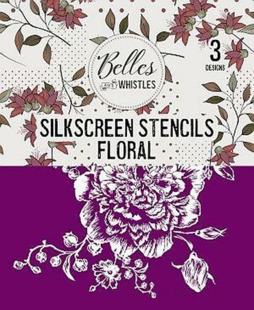 Floral - Silkscreen Stencil