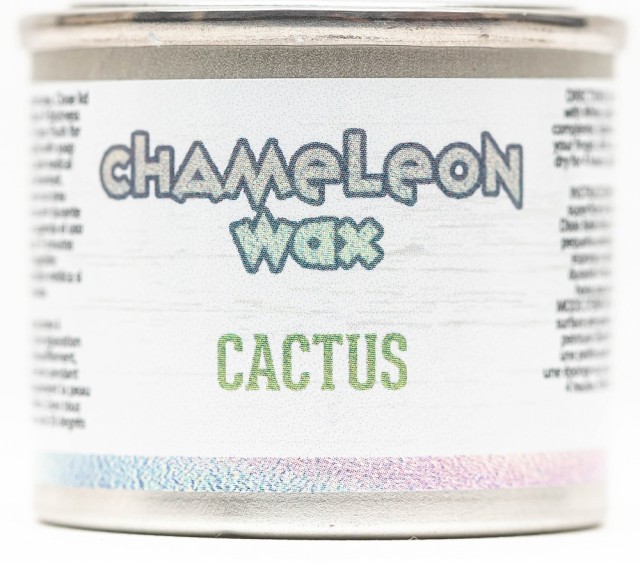 Chameleon Wax i farge Cactus er en gyldingsvoks som endrer utseende avhengig av underlagets farge