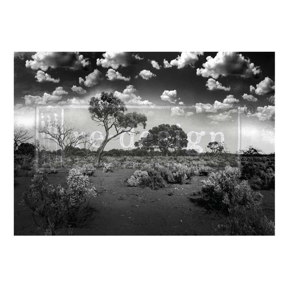 Serene Wilderness decoupage -A1 Decoupage Fiber Paper 59,4 cm x 84,1 cm 
