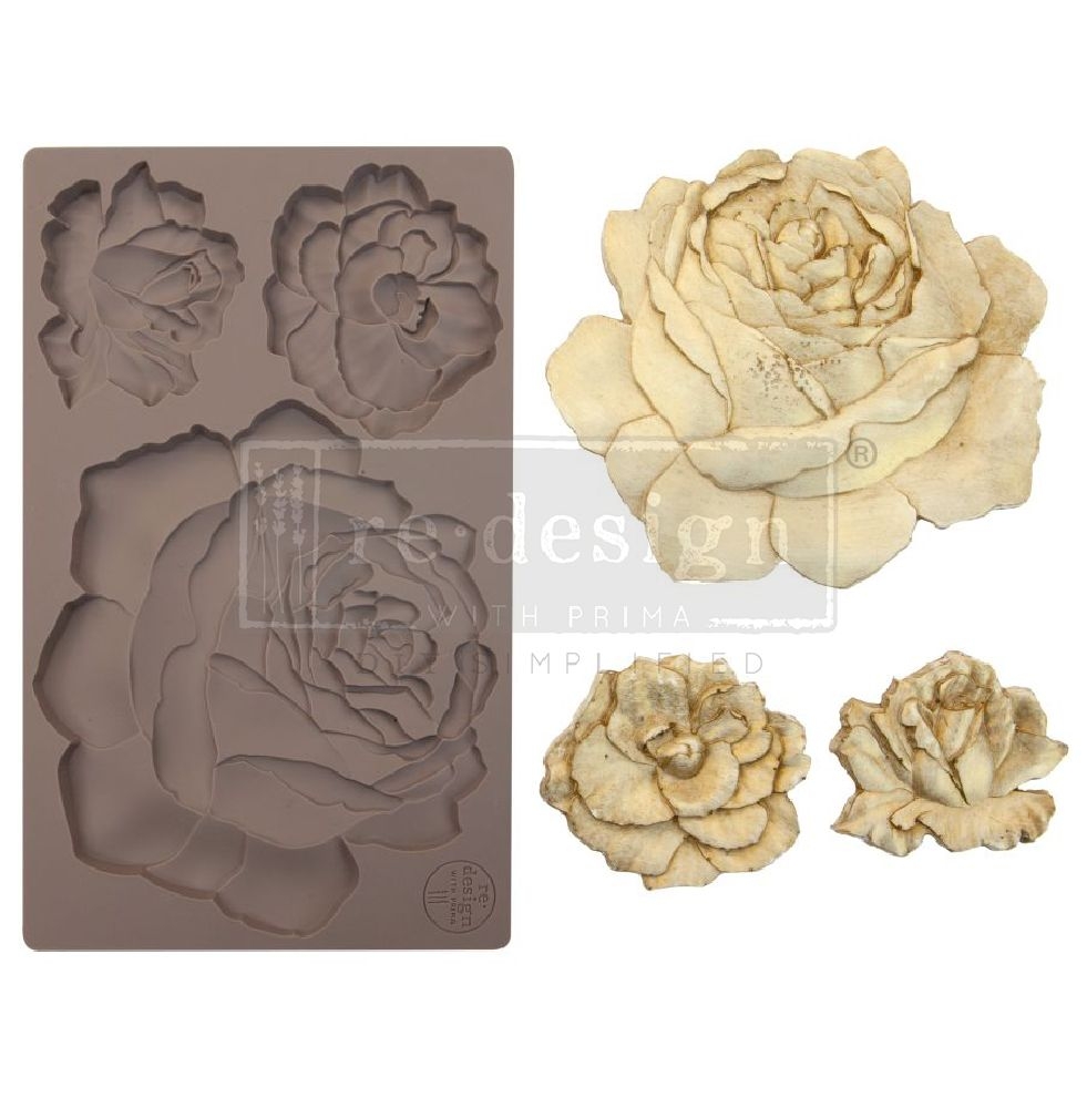 Redesign Décor Moulds® 5″x8″- Etruscan Rose (12,7x20,3cm)