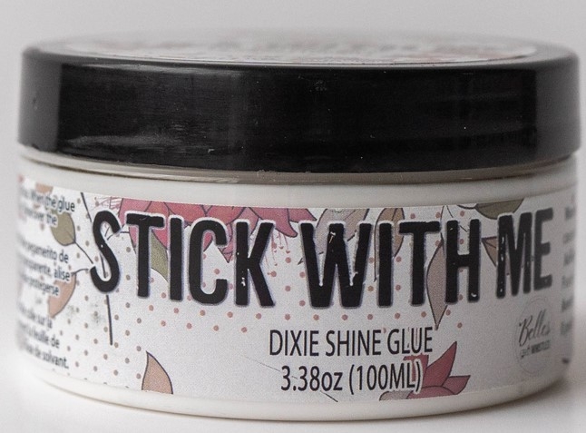The perfect adhesive to use with Dixie Shine. 100ml
